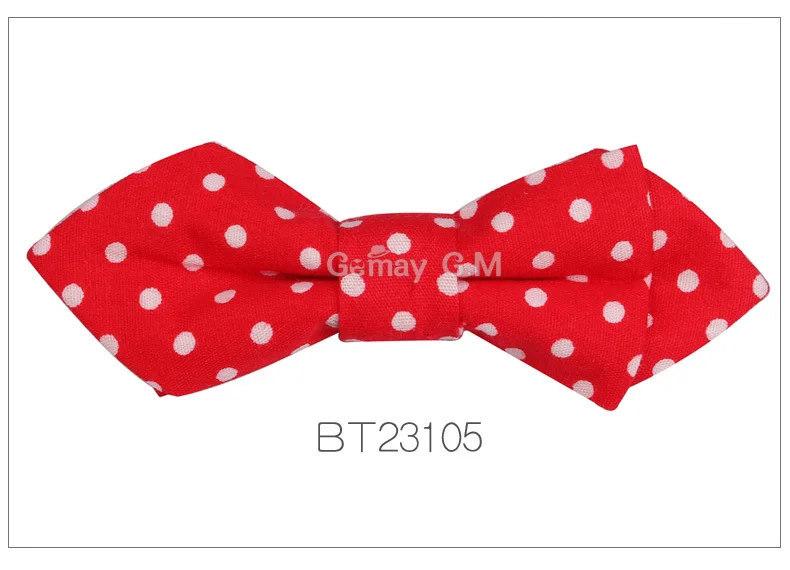 Новый Модный хлопковый галстук-бабочка в горошек для мальчиков, Регулируемый Детский галстук-бабочка для вечерние, галстуки в английском