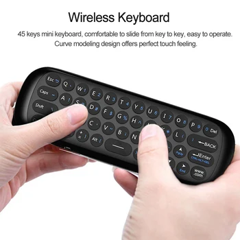 

W1 2.4G Air Mouse Wireless Keyboard 6-Axis Motion Sense IR Smart Products and Equipment For Smart TV Android TV BOX