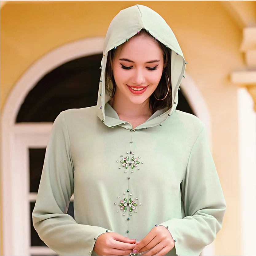 abaya dubai noir