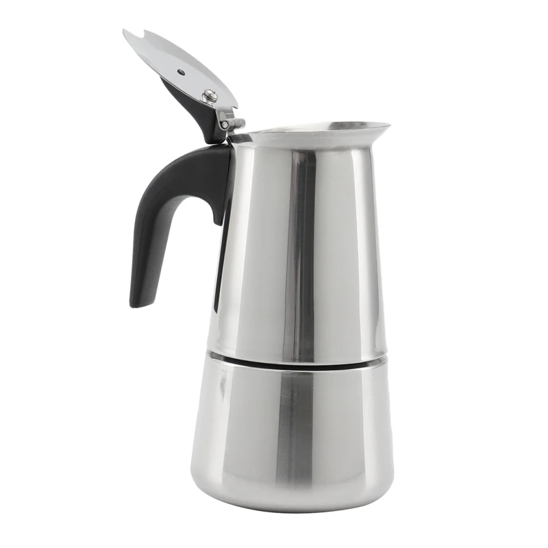 Cafetera Eléctrica Italiana Clásica Moka Pot Espresso Latte Estufa