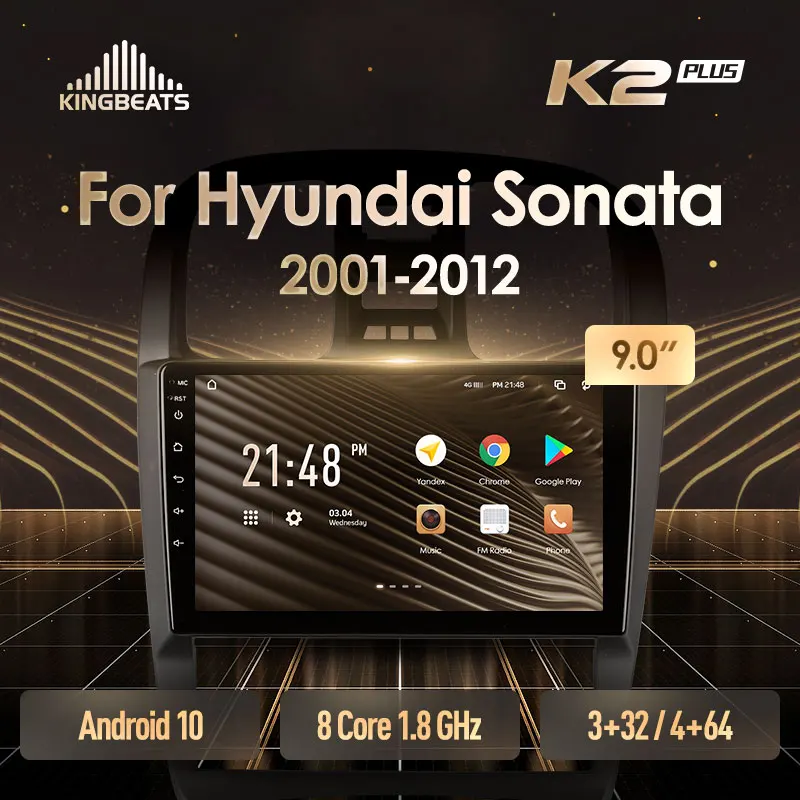 KingBeats штатное головное устройство For Hyundai Sonata EF рестайлинг автомагнитола на