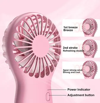 

Mini Portable Pocket Fan Cool Air Hand Held Travel Cooler Cooling Mini Fans Power By 3x AAA Battery Office Outdoor Home Mini Fan