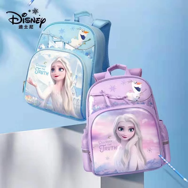 Disney Mochila De Frozen para niñas, morral escolar de Frozen para niños de 3 a 8 años, Elsa, gran regalo de cumpleaños, 2021|Mochilas escolares| - AliExpress