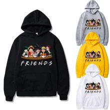 

2021 New Japanese Anime Men Woman Hooded Sweatshirt Multiple Colour Cute Cartoon Print Harajuku Hoodie Sweatshirt Poleron Hombre