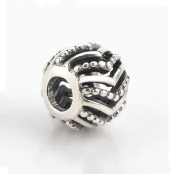 

Original 925 Sterling Silver Bead Hollow Out Classic Wish Beads Fit Pandora Women Bracelet & Necklace Diy Jewelry