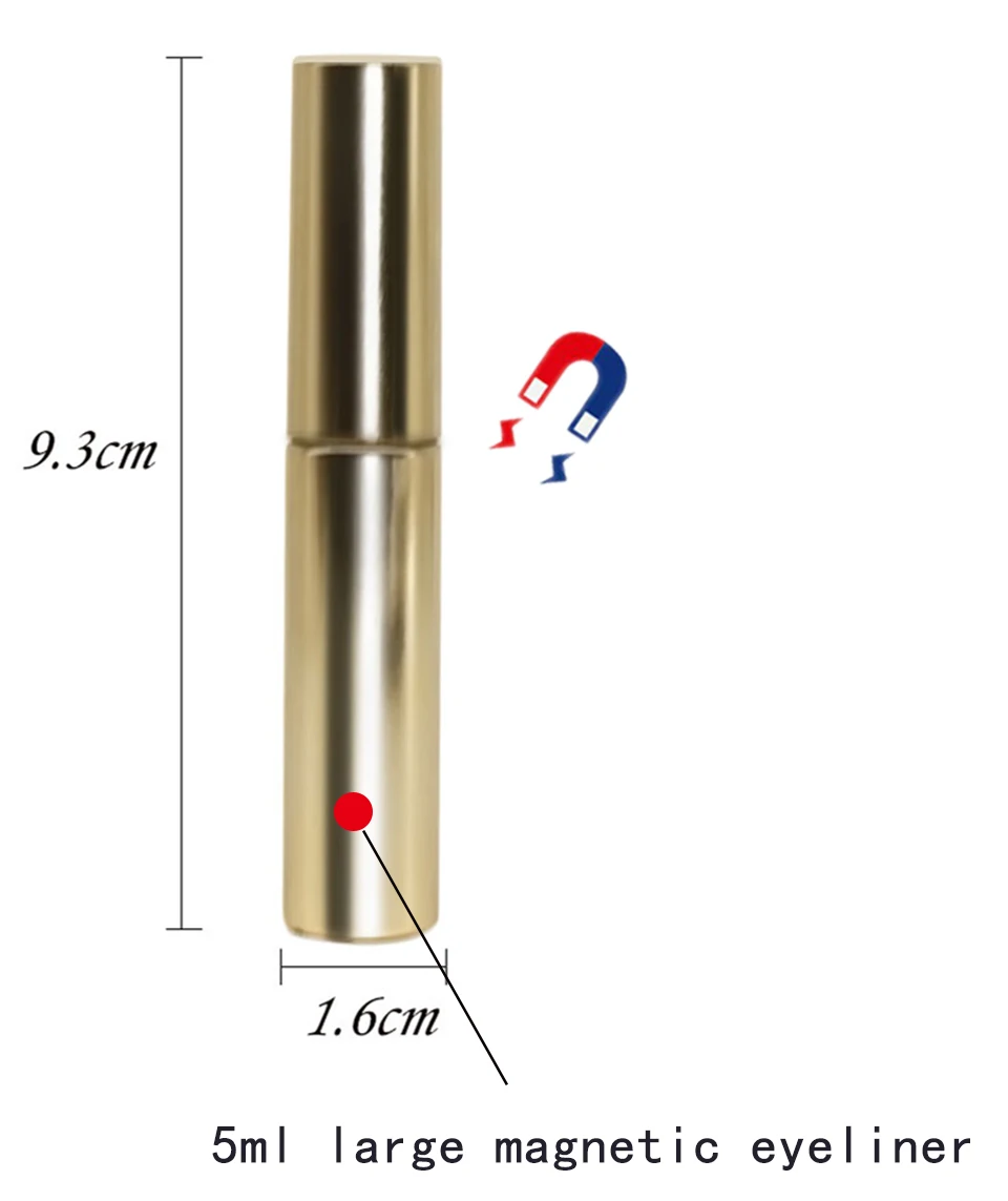 Набор Магнитных ресниц и подводки для глаз с 5 магнитами магнитный-жидкий-подводка для глаз стойкий водонепроницаемый 5 магнитов Пинцет для ресниц-набор