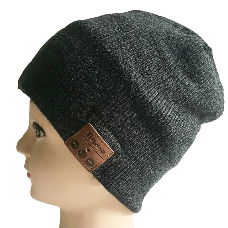 Bluetooth Earphone Music Hat Winter Wireless Headphone Cap With Mic Sport Hat For Huawei Xiaomi iPhone Sumsung Gaming Headset