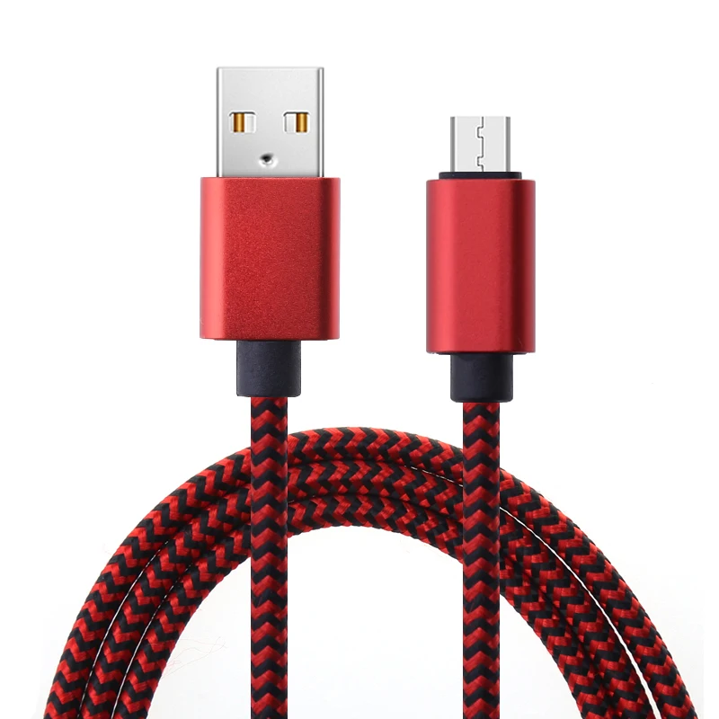 Микро USB кабель для быстрой зарядки USB кабель с нейлоновой оплеткой провод для samsung sony Xiaomi Android телефона передачи и синхронизации данных Зарядное устройство кабель смартфон 1/2/3 м