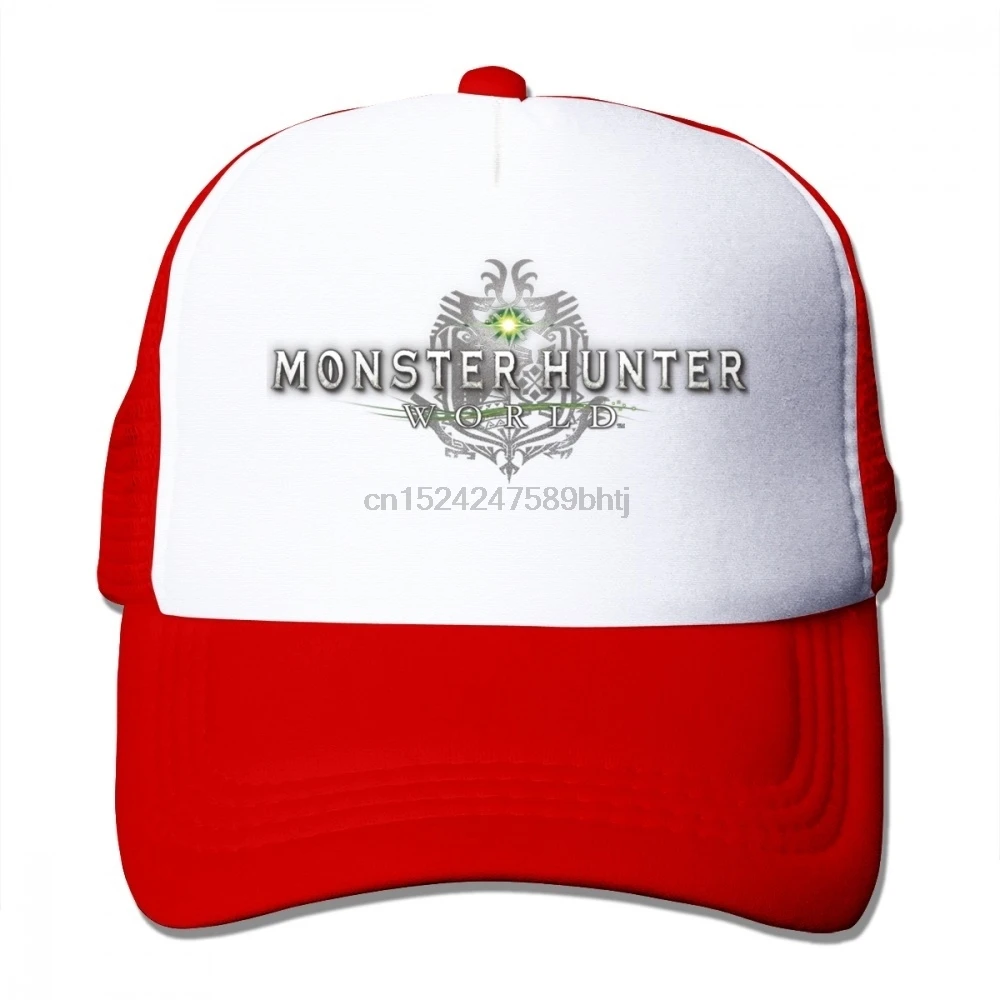 Новая модная повседневная регулируемая бейсболка s Monster Hunter World cap Casquette hats