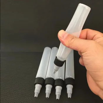 

150PCS 30ml PE Bottle E Liquid Refillable Bottle With Pen Shape And Twist Off Caps Empty E juice Dropper Bottle YZHC03