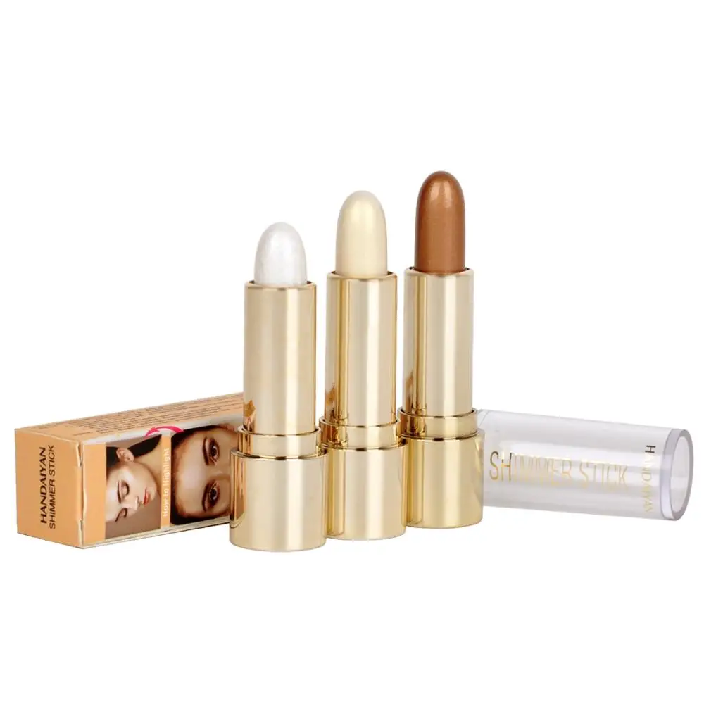 HANDAIYAN 3 colors Highlight Embellish Contour Highlighter Pencil Brighten Skin Face Illuminator Makeup Bronzers | Красота и здоровье