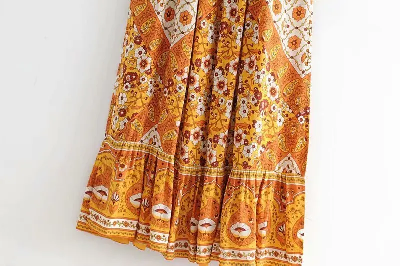 Горячая Распродажа Djf65-8536 платье в европейском и американском стиле с v-образным вырезом на талии