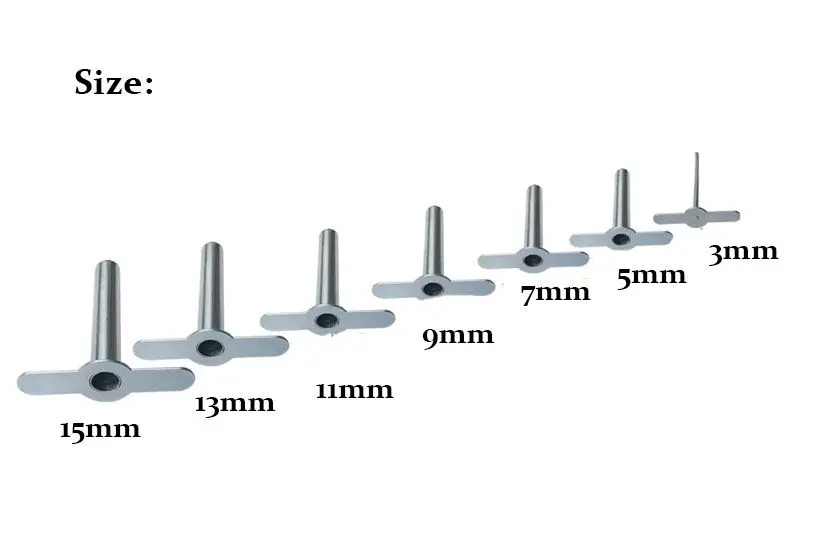  7pcs/set Hole Puncher Rubber Stopper Punch Teaching Laboratory Equipment - 32865942977