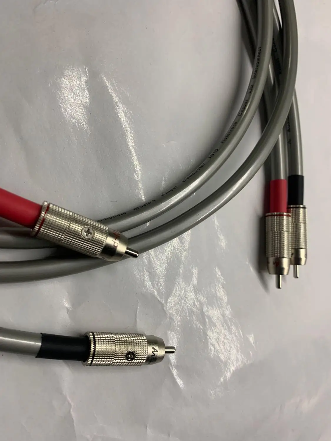 Аудиокабель Hifi audio Note AN Vx Solid Core 99.99% чистого серебра соединительный кабель RCA 1 5