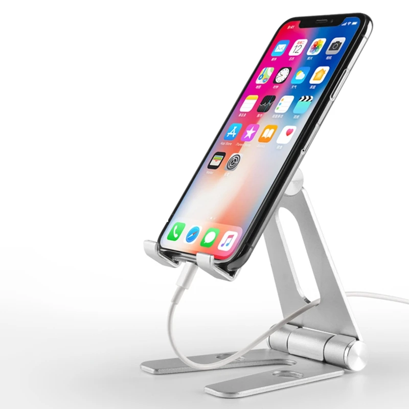  RISE-Rotatable Aluminum Alloy Tablet Holder For Ipad Air 1/2 Mini 1/2/3/4 Pro 9.7 10.5 12.9 Foldabl