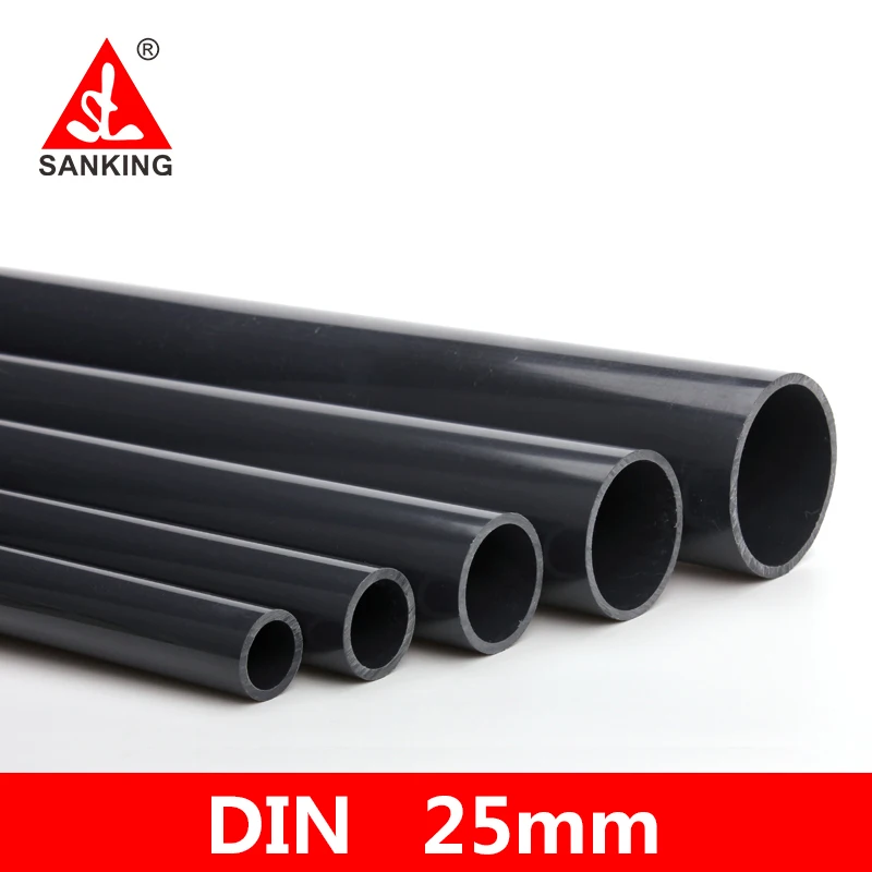 Sanking-upvc Water Pipe Connector Jardim Sistema de Irrigação Pvc Conectores Aquarium Fittings Water Supply Tube Joint 25 mm