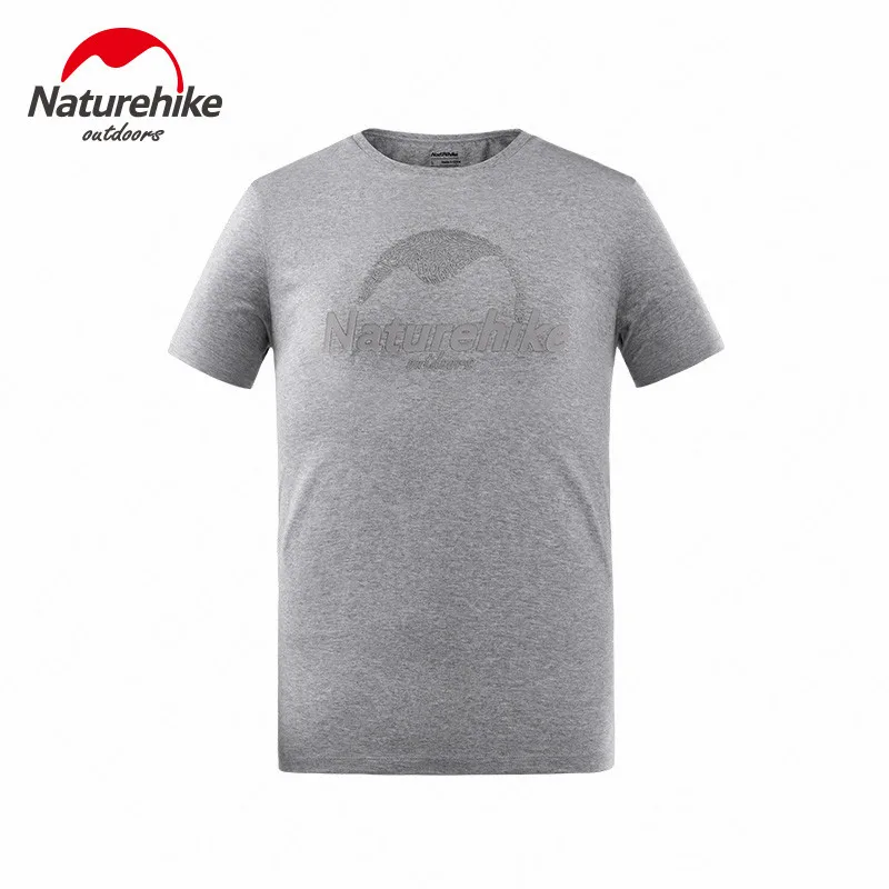 Мужская футболка Naturehike Quickdry дышащая Освежающая для бега впитывающая пот рубашка