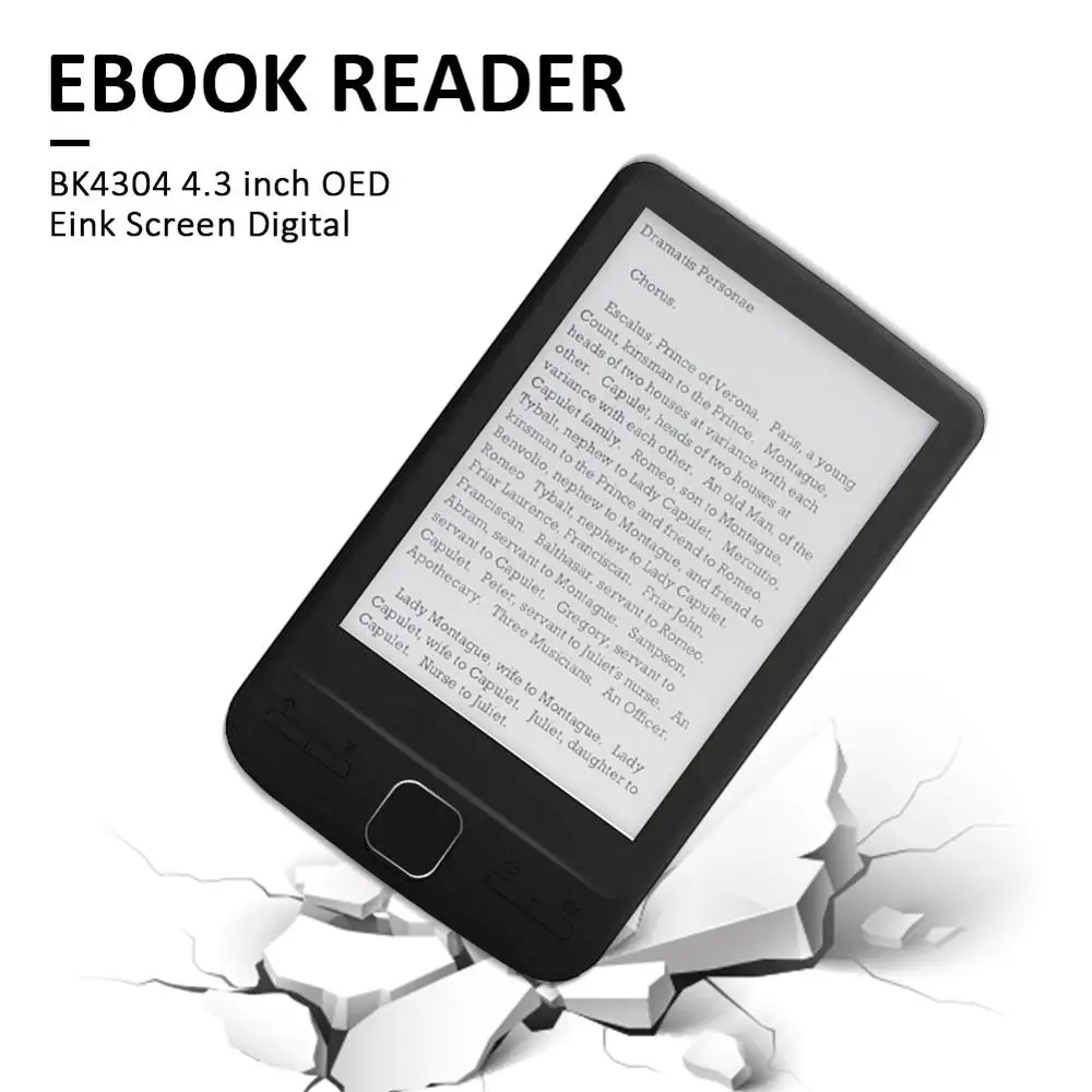 4.3 inch E-Ink Ebook Reader LCD Smart E-reader 4/8/16GB Memory Electronic Book HD Digital E-book Multi-language Support 4.3 inch E-Ink Ebook Reader LCD Smart E-reader 4/8/16GB Memory Electronic Book HD Digital E-book Multi-language Support