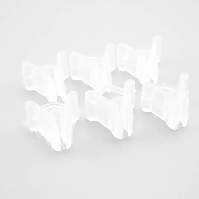 100Db/Beállított Kerti Növényi Zöldség Oltó Klipek Zöldségvirág Átlátszó Univerzális Kertészeti Díszek Szerszámok Műanyag A1 - Image 3