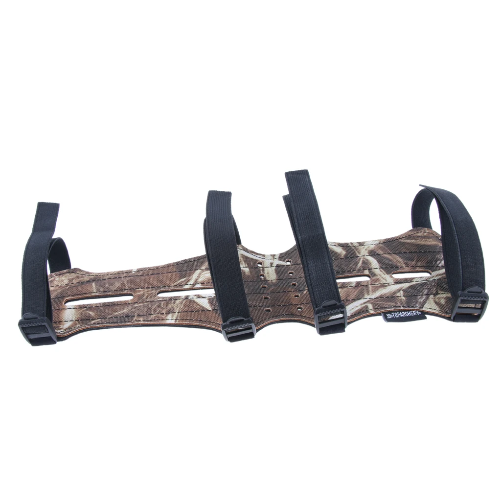 Leather Arm Guard Bow Hand Glove Archery Bow Hand Arm Protector