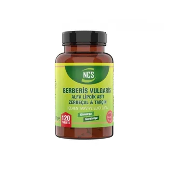 

Ncs Berberis Vulgaris Alpha Lipoic Acid Cinnamon Turmeric 120 Tablet