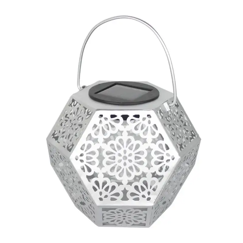 

Outdoor Lighting Solar Powered Diamond Waterproof LED Hanging Garden Light