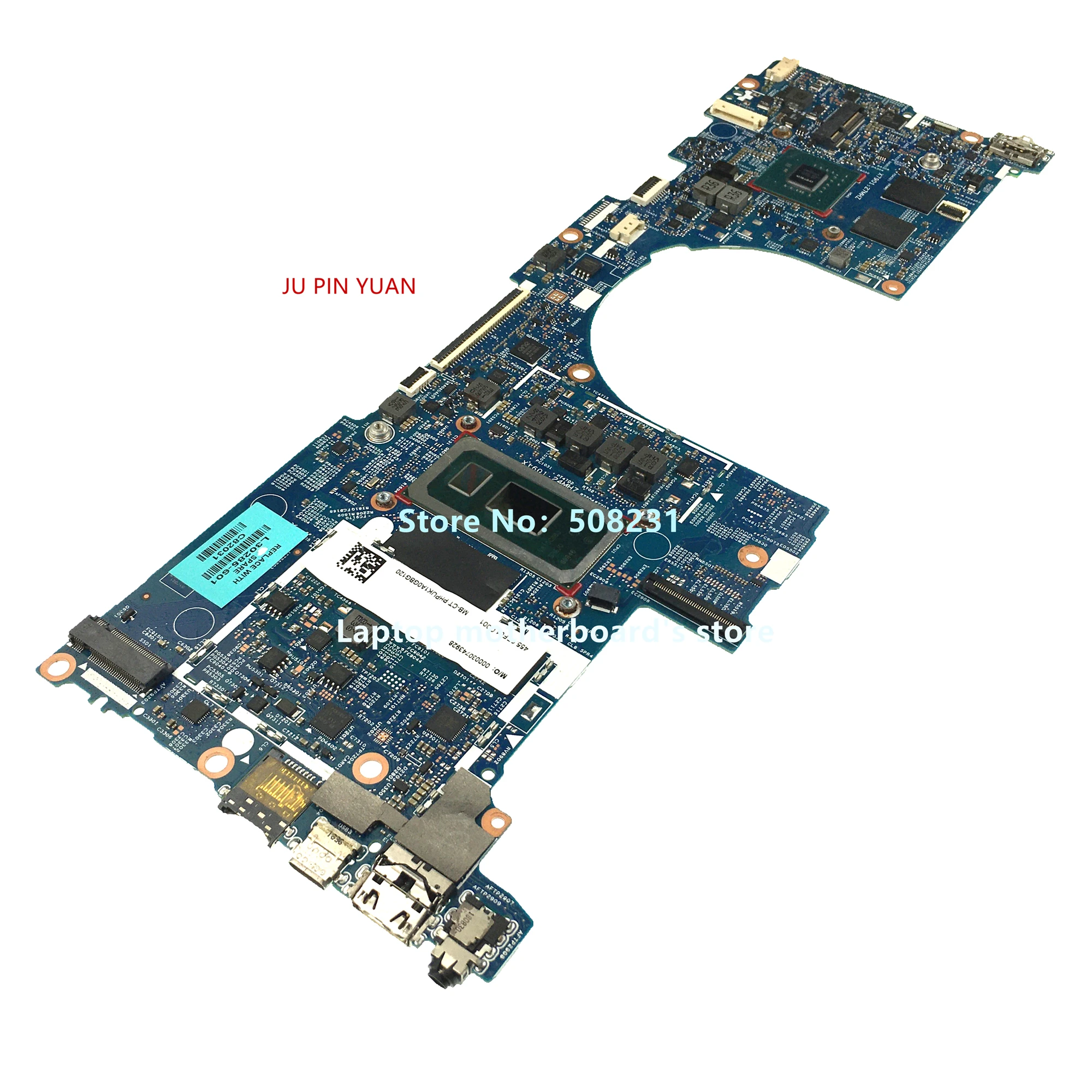 

For HP ENVY 13-AH Laptop Motherboard L30285-601 17946-1 448.0EF13.0011 L30285-001 With SREJQ I5-8265U CPU MX150/2GB 100% Test Ok