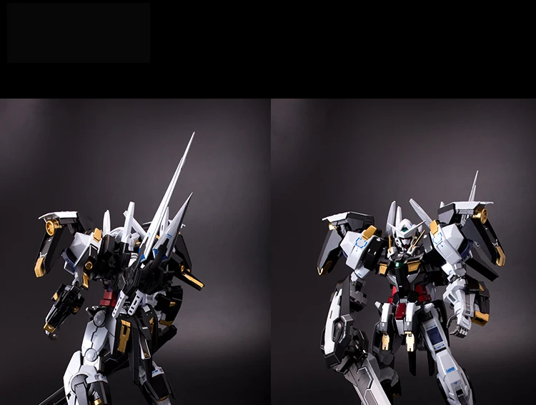 BANDAI MG 1/100 PB 00 GN-001/hs-A01 Avalanche Exia GUNDAM черно-белый Снежный цвет Фигурки Рождественский подарок игрушки