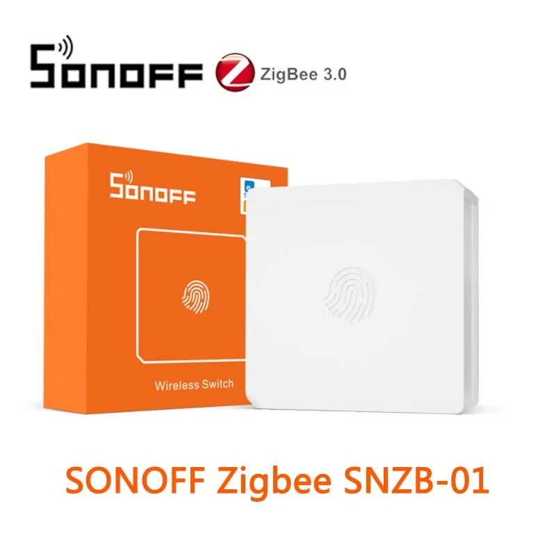 SONOFF Zigbee ZBBridge/Wireless Switch/Temperature Sensor/Motion Sensor/Door Sensor/Dongle For Alexa Google Home SNZB-01 2 3 4 