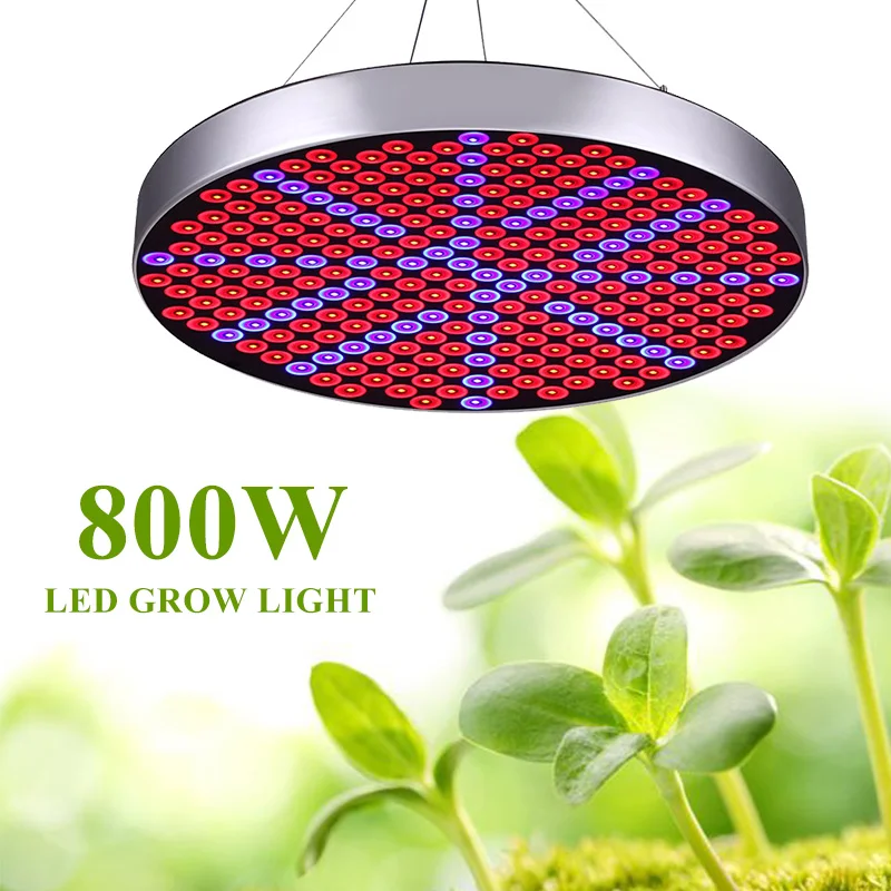 

Grow Tent Lamp For Plants 800W LED Grow Light Full Spectrum Phyto Lamp Fitolampy Energy Saving Light For Plants Hanging Growth