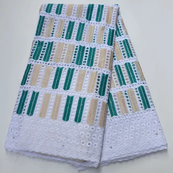 

Swiss Voile Lace In Switzerland African Lace Fabric 2020 High Quality Embroiderey Nigerian Lace Fabric For Party Garment RF5-85