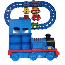 Toy Large Th omas Portable Container Storage Cart Inertia Thomas Magnetic Small Train Track Children's Toy