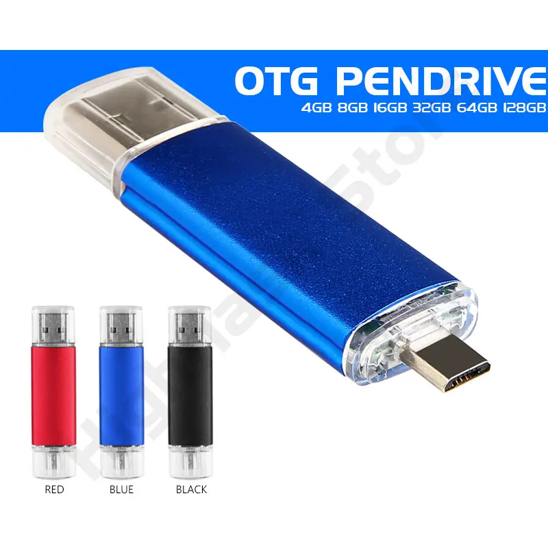

For Smartphone Pendrive OTG USB Flash Drive 64GB 128GB otg cle usb 2.0 stick 4gb 8gb 16gb 32gb pen drive usb storage devices