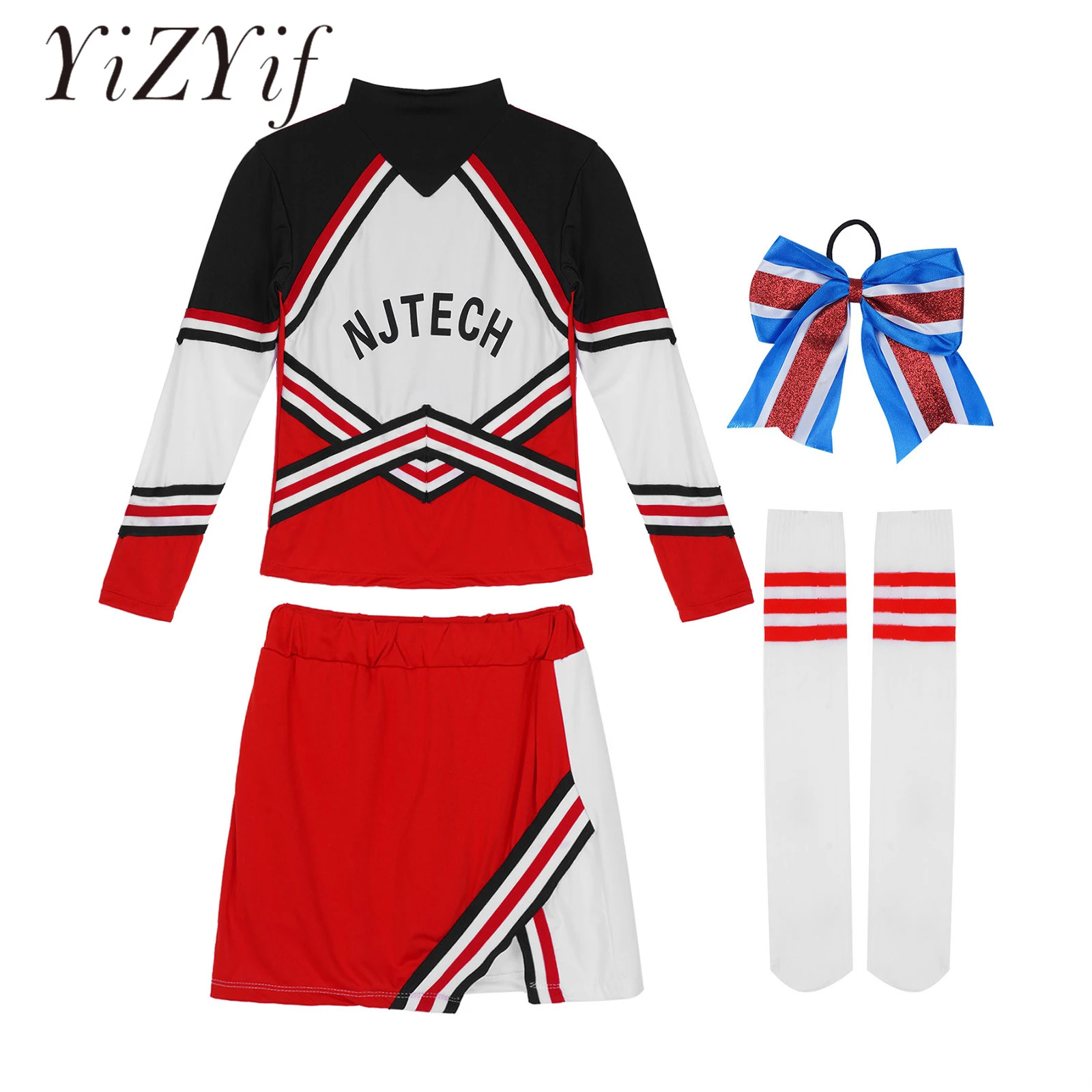 Hot Women Schoolgirl Role Play Costume Cheerleader Cosplay Uniform Sexy