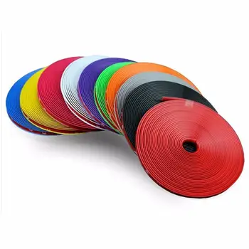 

8 M Car Decorative Strip Wheel Protector Hub Sticker Rim Guard Rubber Strip Anti Scraping Auto Car Decorative Styling
