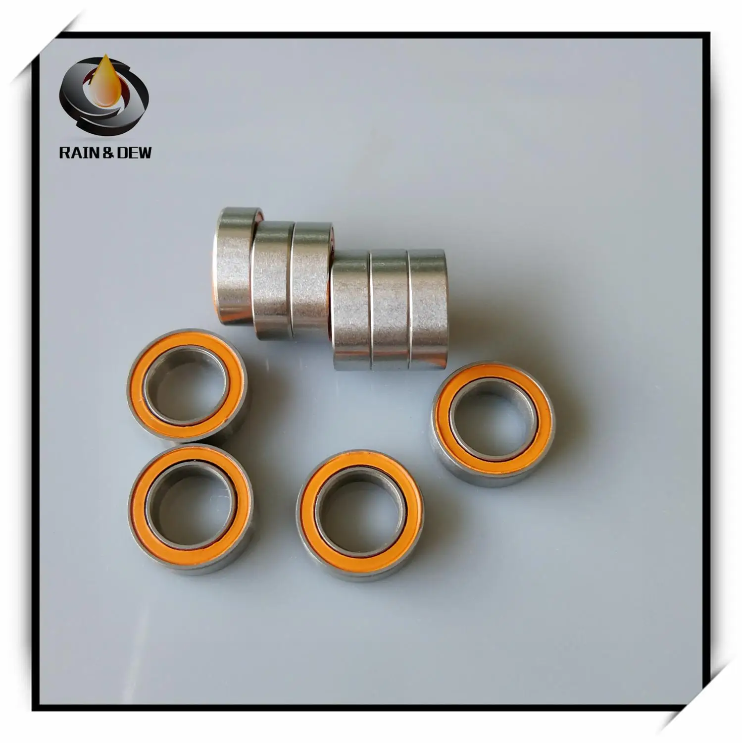 1 шт. SMR106-2RS сертификатом от сертификационной ABEC-7 SMR106 2RS 6x10x3 мм из нержавеющей стали комбинированный si3n4 керамический подшипники, подшипники рыболовной катушки 6*10*3 MR106