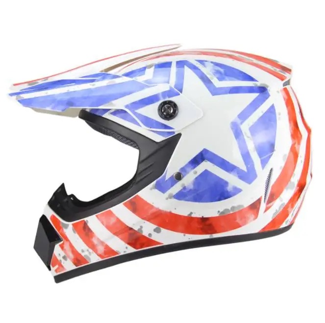 Для мальчиков и девочек латка Мотокросс полноразмерный защитный чехол-Броня мотоциклетный шлем до колена защита для локтей для малышей, защита головы - Цвет: helmet 16