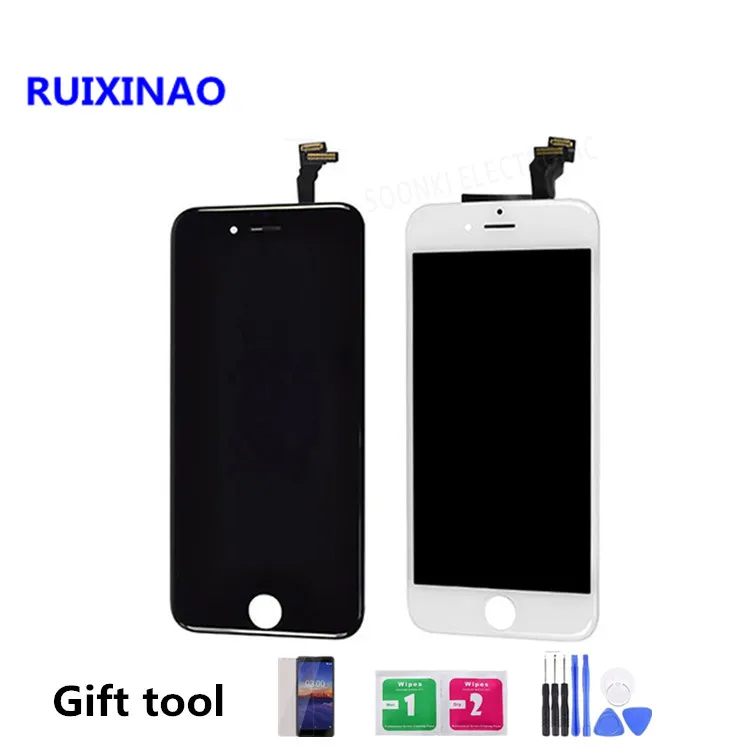 

Luxury Display LCD For iPhone 6s 6 7 3D touch Screen for iPhone 5s 5 Mobile Phone Module Digitizer Assembly No Dead Pixel+Tools