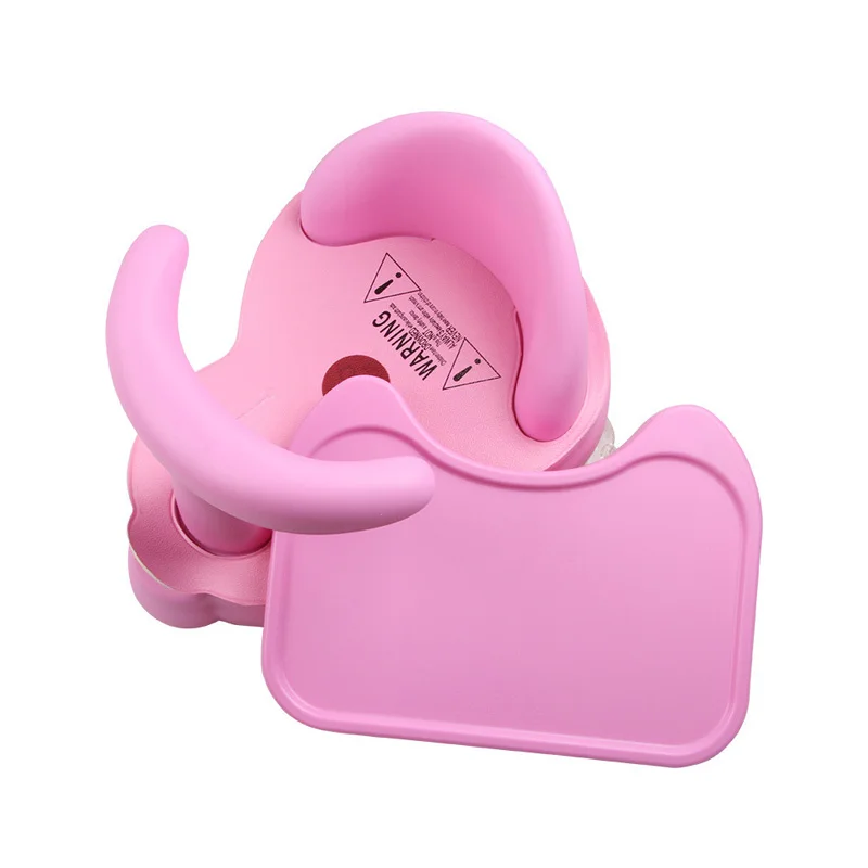 IMBABY Baby Multi-Function Folding Seat Baby Tub Newborn Bath Seat Children Folding Bath Seat Children Dining Chair Baby Gifts - Цвет: Pink