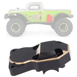 Acessórios do carro de brinquedo 1/24 simulação modelo axial scx24 90081 bronze ponte capa contrapeso bronze contrapeso