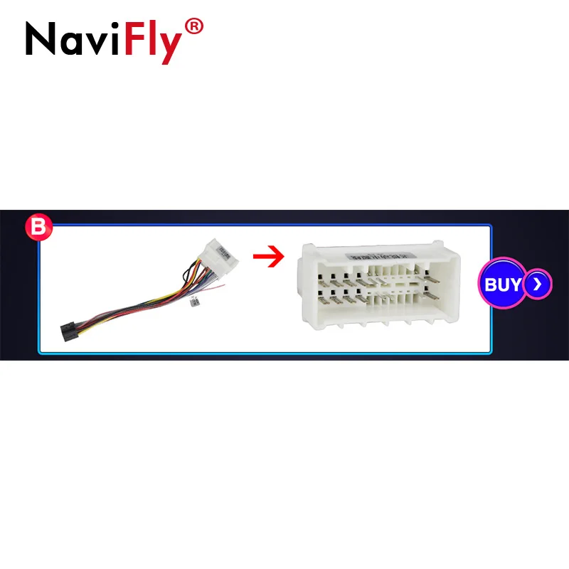 Audio Cable Audio Speaker Cable Audio Signal Cable Audio Speaker Wiring Kit Electronic Wire Cable Electrical Wire Cable NaviFly For Hyundai For Kia
