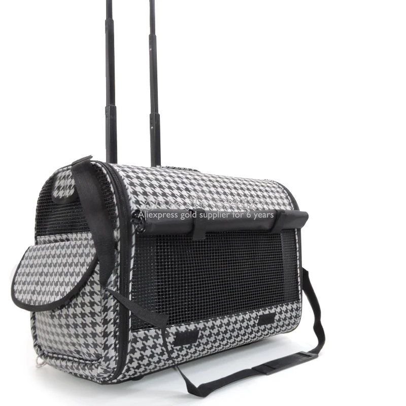 30% Новое дышащее гнездо для домашних животных с колесный рычаг панорамный Skylight супер дышащая переноска кошка собака дорожный контейнер для домашних любимцев