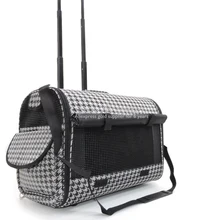 30% Новое дышащее гнездо для домашних животных с колесный рычаг панорамный Skylight супер дышащая переноска кошка собака дорожный контейнер для домашних любимцев
