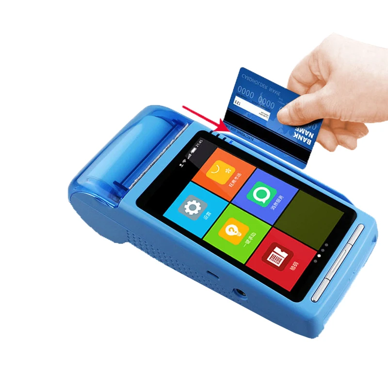 4 дюймовый сенсорный экран Android 5 1 Портативный PDA 068 сканер штрих кода 1D 2D с