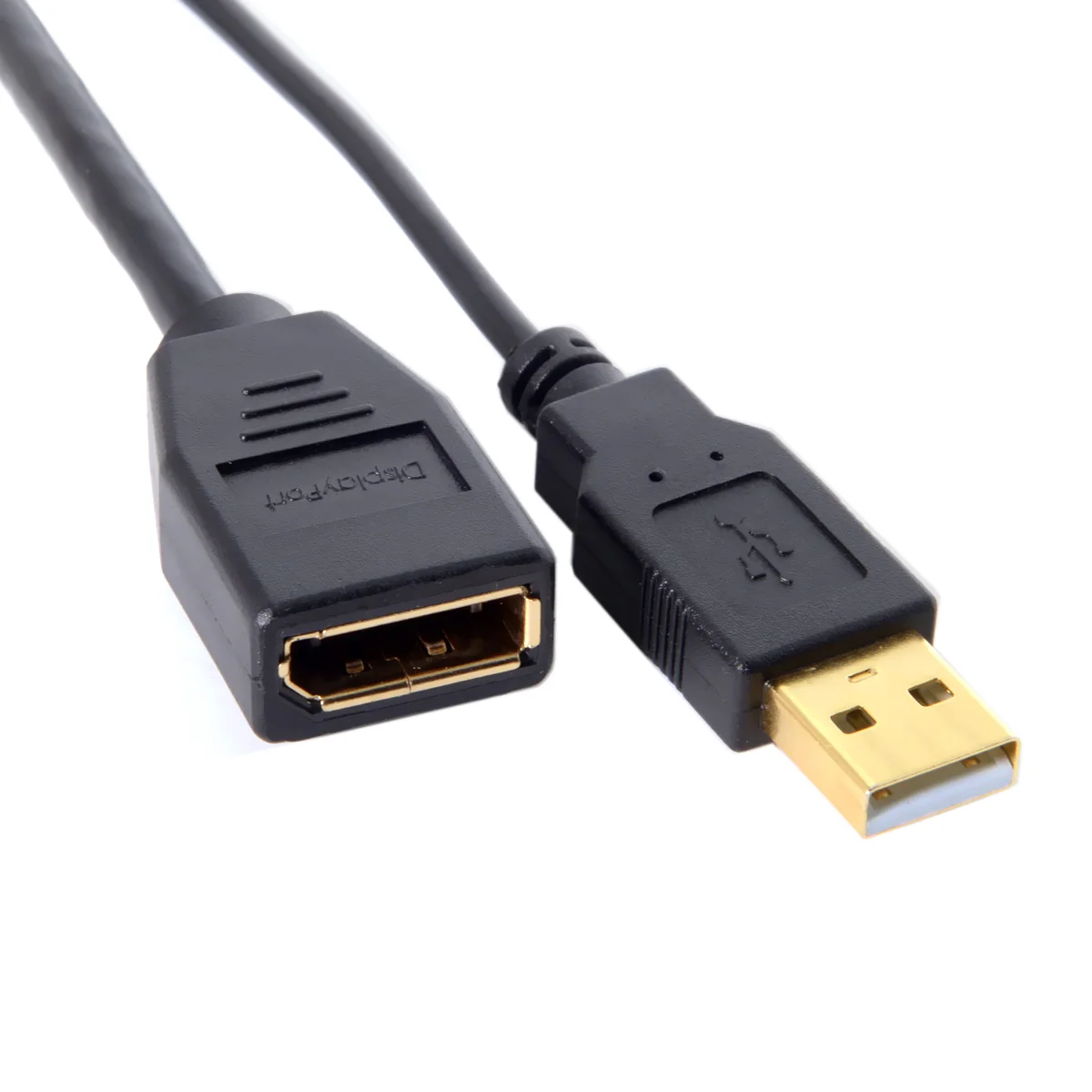 HDMI Source to Female DisplayPort DP Sink 4K 2K Video Cable for PC Laptop Monitor 20cm