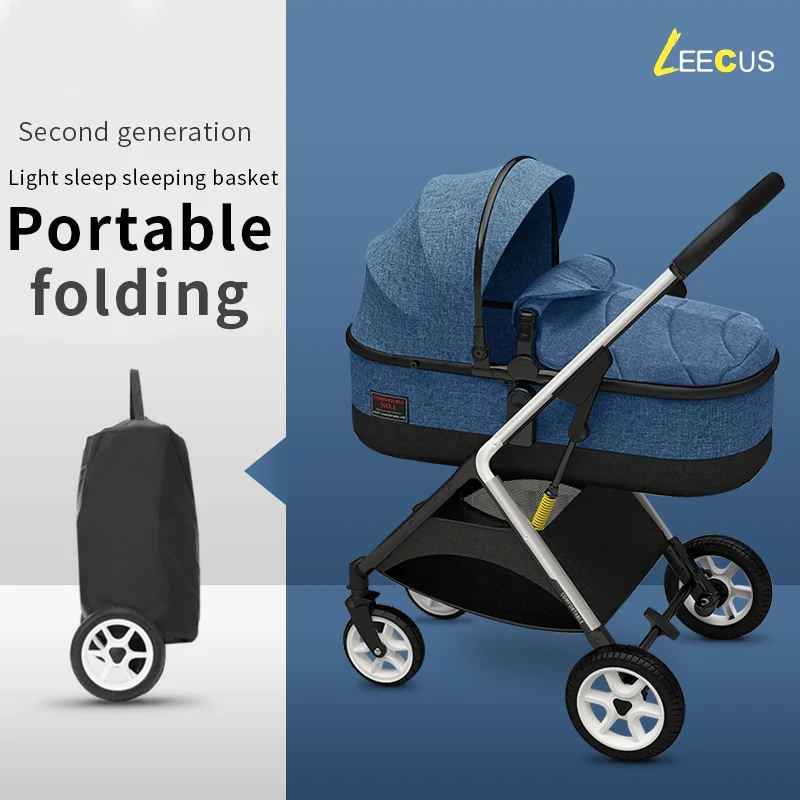 

Baby Trolley Can Be Used As A Two-way Shockproof Trolley For Children With Simple Folding, Easy-to-use And High-view