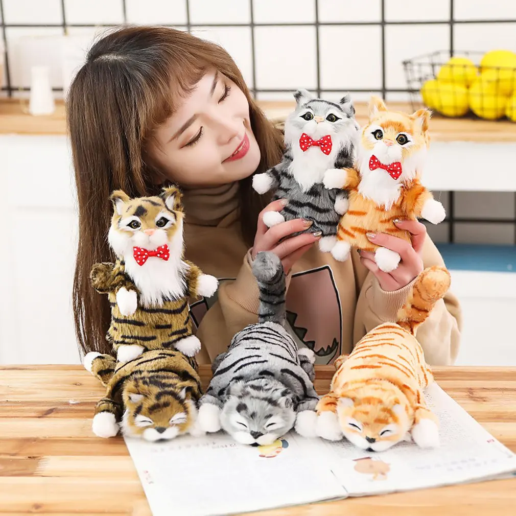 Игрушечный катающийся Кот, забавная машина для захвата, электрическая игрушка со смайликом, фигурка кошки, голосовое управление, детские игрушки