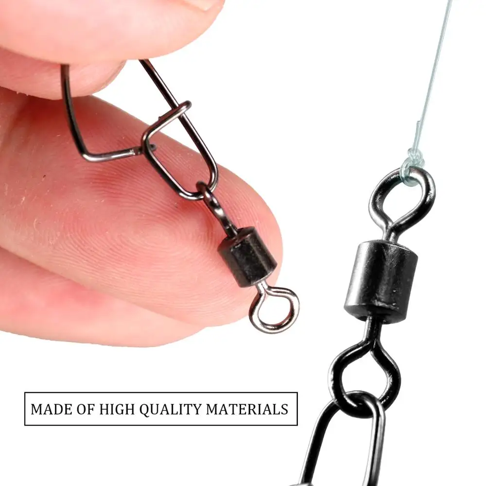 Snap Swivels Saltwater Fishing Tackle Catfishing Equipment Cross