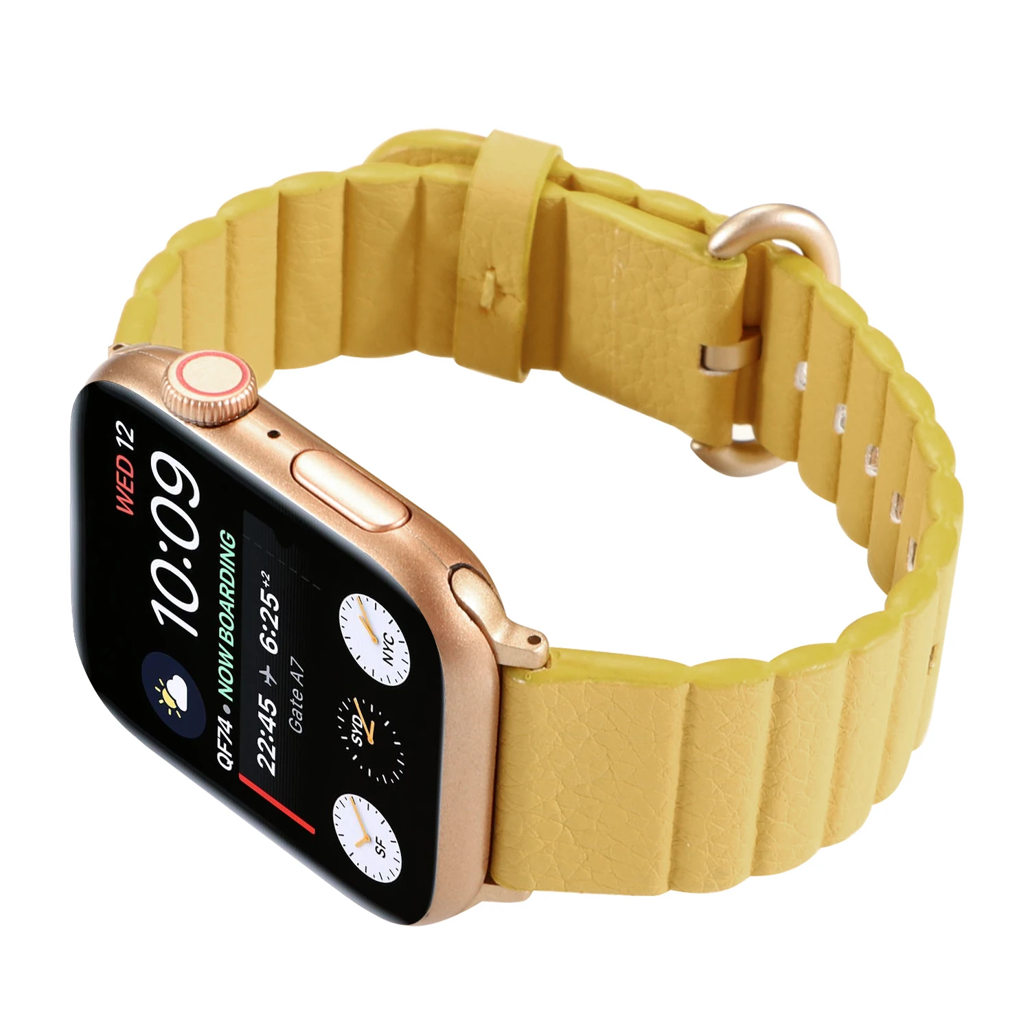 Натуральная кожа петля ремешок для наручных часов Apple Watch Series 5/4 44/40 мм браслет для наручных часов iWatch, ремешок 3/2/1 38/42 мм, ремешок для часов аксессуары