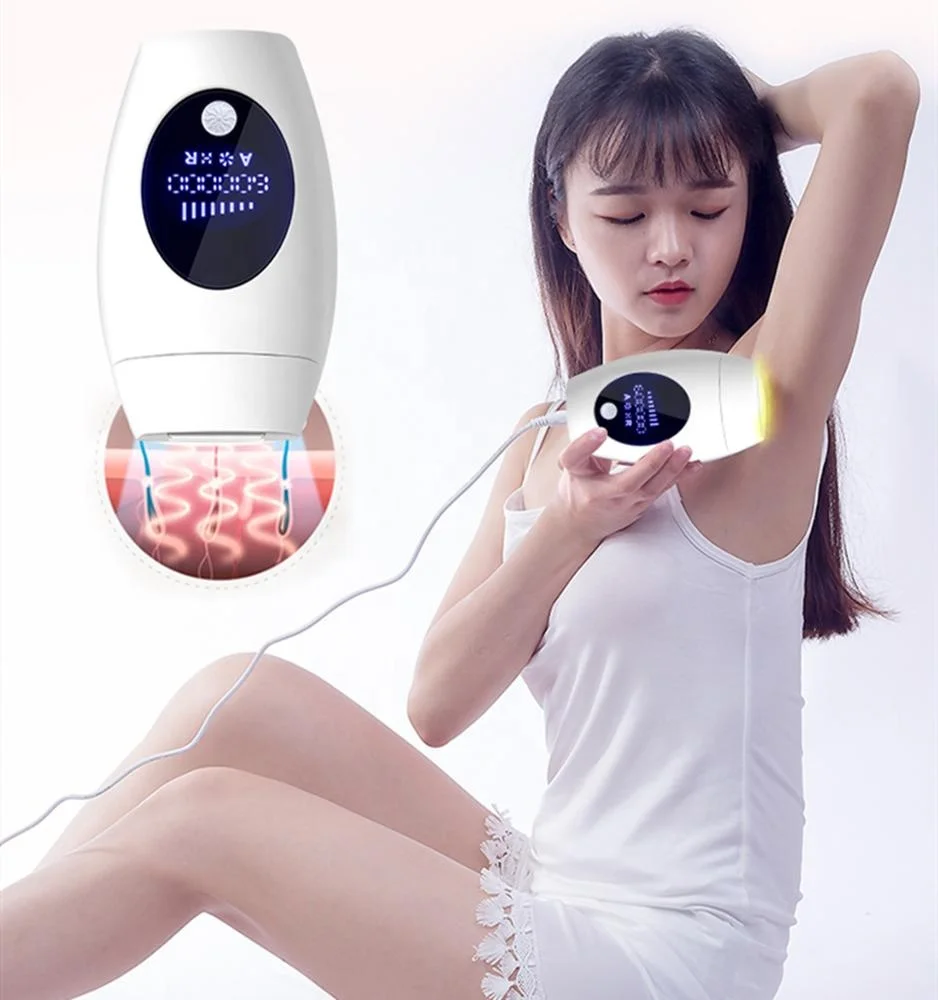 Yabefa IPL лазерная эпиляция безболезненное постоянное Домашнее использование приборы для личной гигиены ног, подмышек, линии бикини, груди